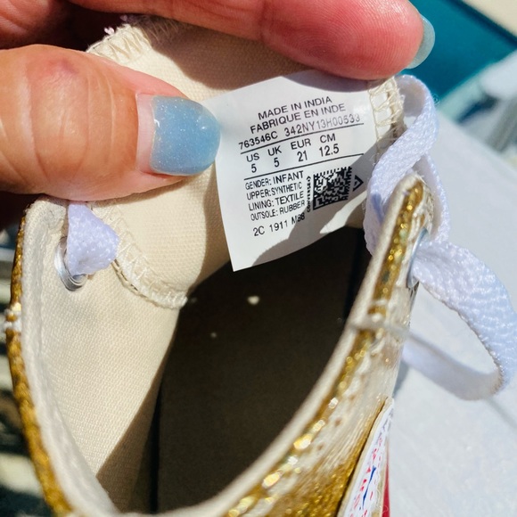 Converse Gold Kids 5 - Picture 7 of 12